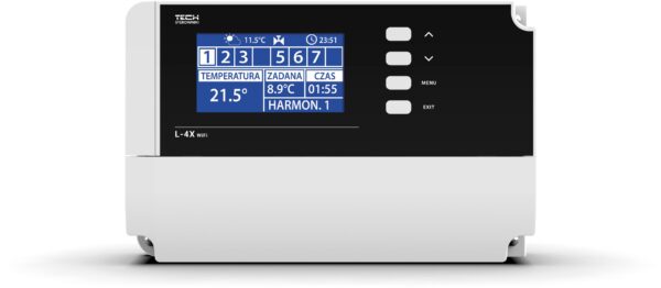 Sterownik zaworów termostatycznych L-4X Wi-Fi Tech sterowniki
