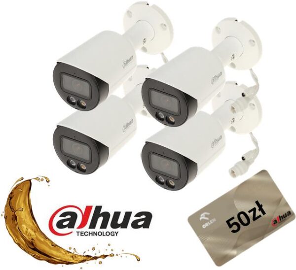 KAMERA IP DAHUA IPC-HFW2249S-S-IL-0280B Opakowanie zbiorcze 4szt.