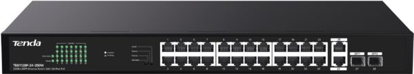 SWITCH POE TENDA TEG1128P-24-250W