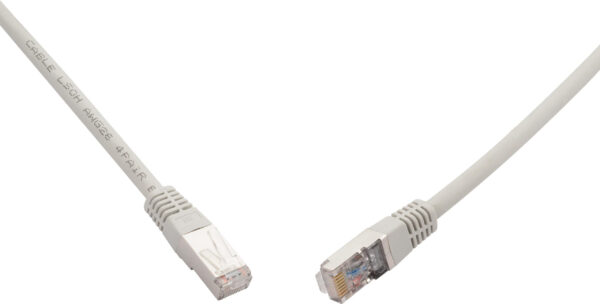 PATCHCORD SKRĘTKA SOLARIX CAT.6A SFTP 2m szary