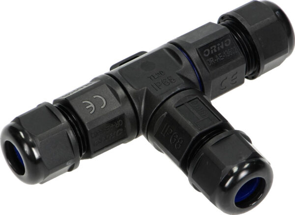 Konektor Mufa kablowa trójnik T IP68, 3x4mm², 450V/25A OR-AE-13602