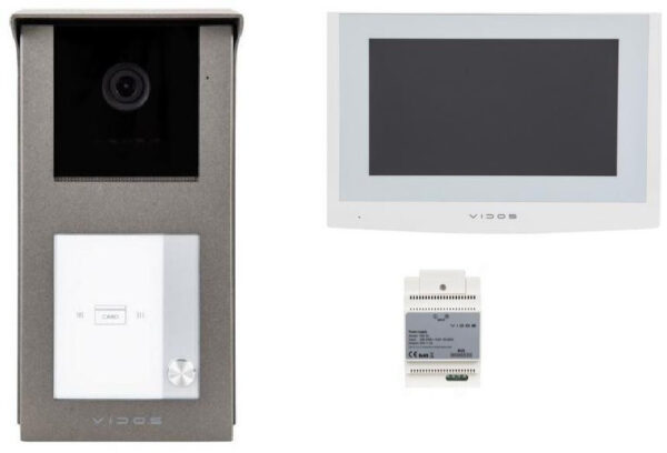 Wideodomofon VIDOS 2IP S201-1/M200W-X