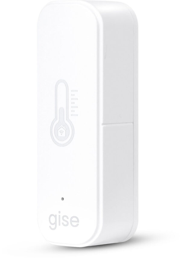 GISE Smart Czujnik temperatury i wilgotności Wi-Fi Biały | Tuya | GTHS-WF-01-W