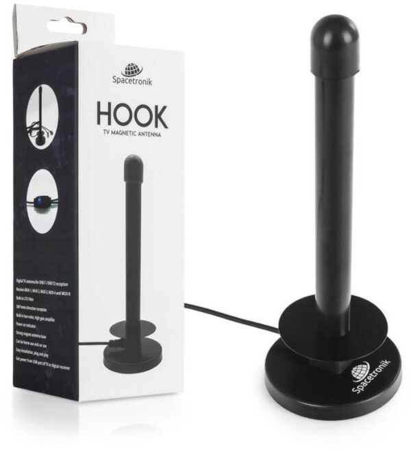 Antena magnetyczna DVB-T2 Spacetronik Hook