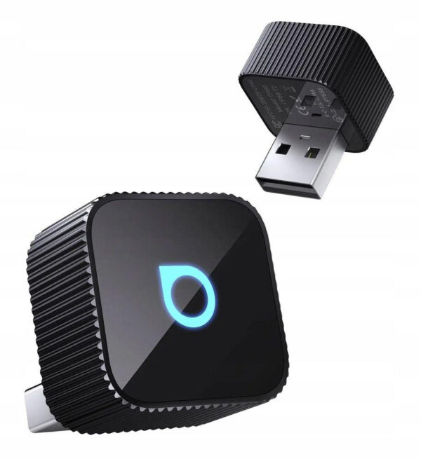 Bezprzewodowy adapter samochodowy Ottocast Mini Cube T2 Bluetooth Wi-Fi CarPlay Android Auto