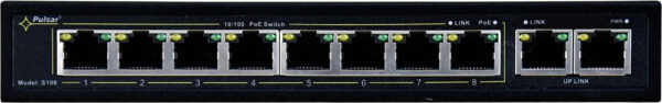 SWITCH POE PULSAR S108 8+2 UPLINK POE+ 120W