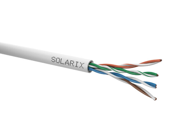 KABEL SKRĘTKA SOLARIX CAT.5E U/UTP PVC karton 305m