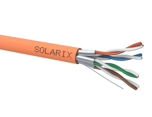 KABEL SKRĘTKA SOLARIX CAT.6A STP LSOH B2ca s1d1a1 szpula 500M