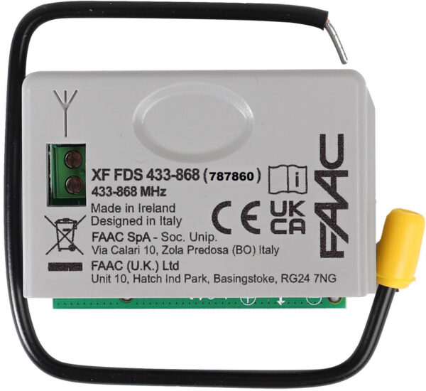 Sterownik/radioodbiornik FAAC XF LC FDS 433-868 MHz (787860)