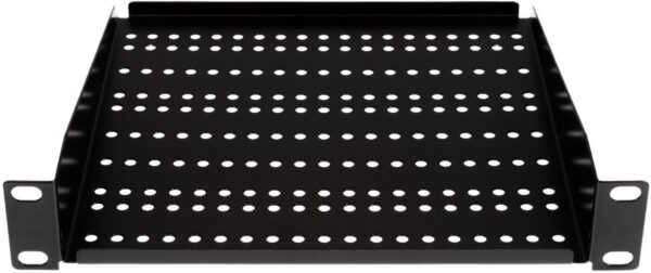Półka do szafy RACK 10" 1U 200mm z otworowaniem (ADD-RACK10-1PU1)