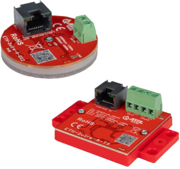 Zestaw aktywnych konwerterów ATTE ETH-2wire-A-SET2