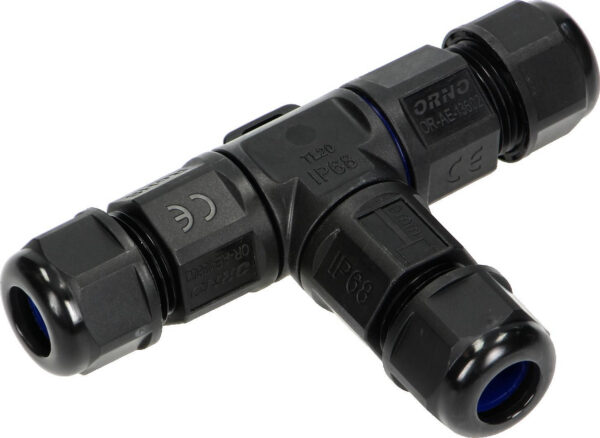 Konektor Mufa kablowa trójnik T IP68, 3x4mm², 450V/25A OR-AE-13602