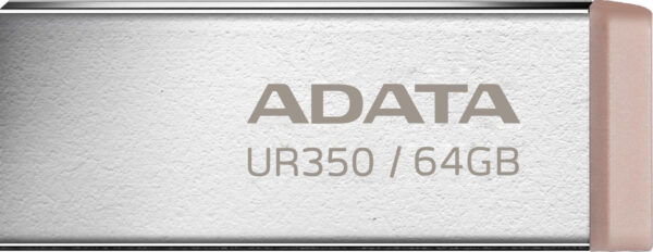 Adata Pendrive UR350 64GB USB3.2 Gen1 Metal brązowy